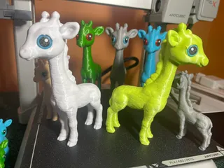 Edna the Giraffe: Elegant Savanna Beauty – CARTOON EDITION (no AMS)