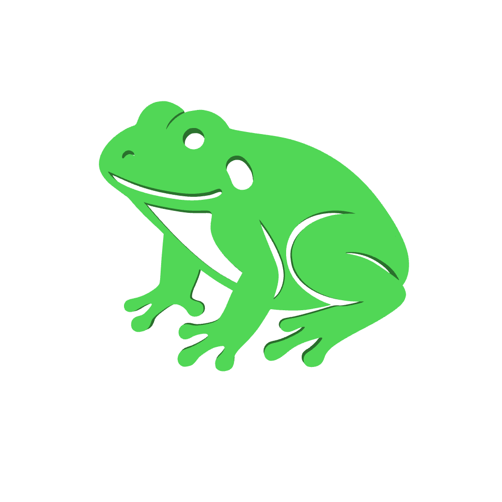 Frog keychain 1