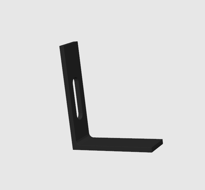L-Shaped Bookend for Medium Books | Support-Free FDM Print