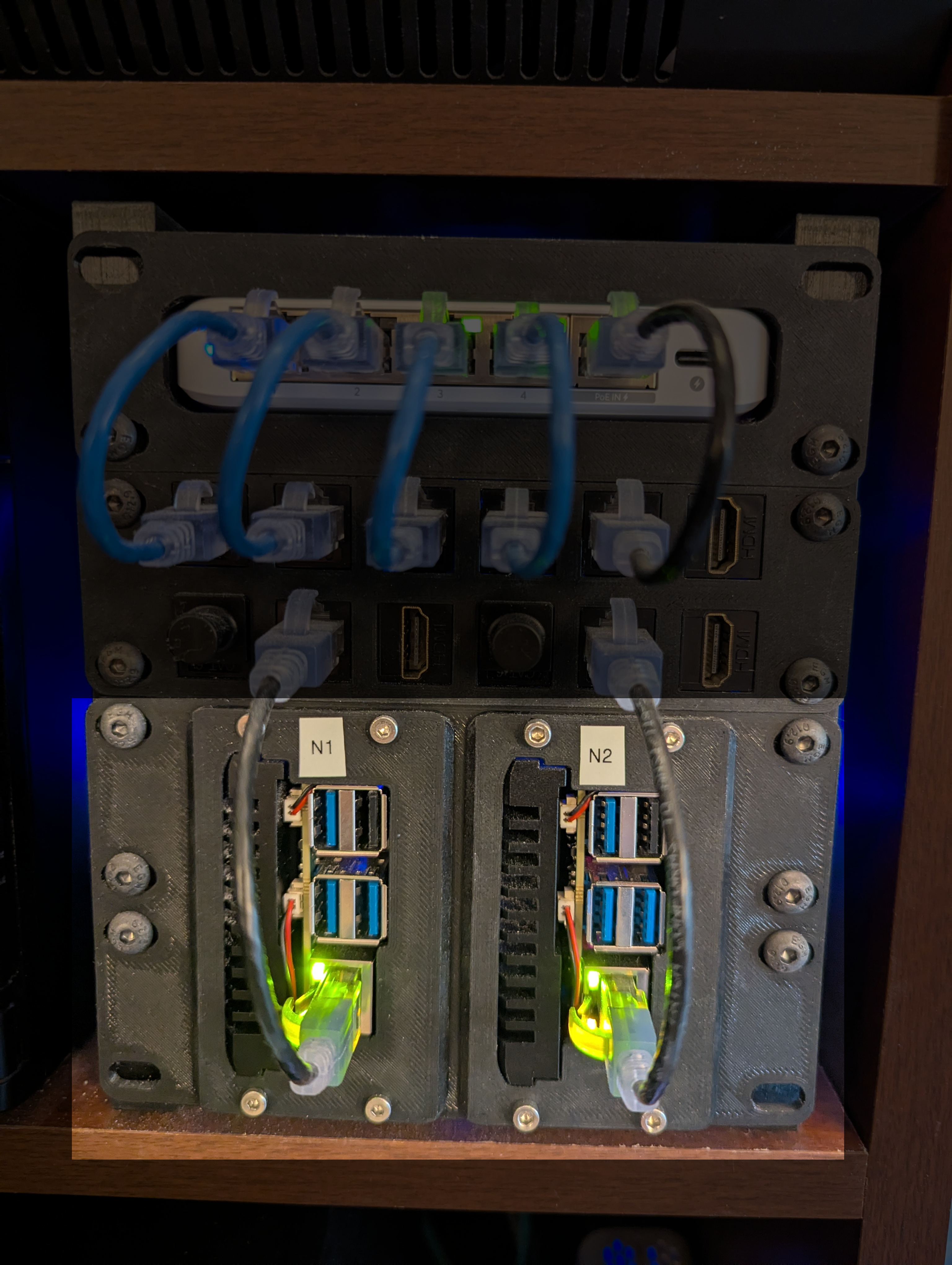 6-inch Rack Mount Dual LabStack Bracket