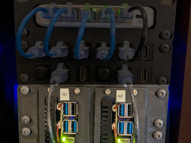 6-inch Rack Mount Dual LabStack Bracket