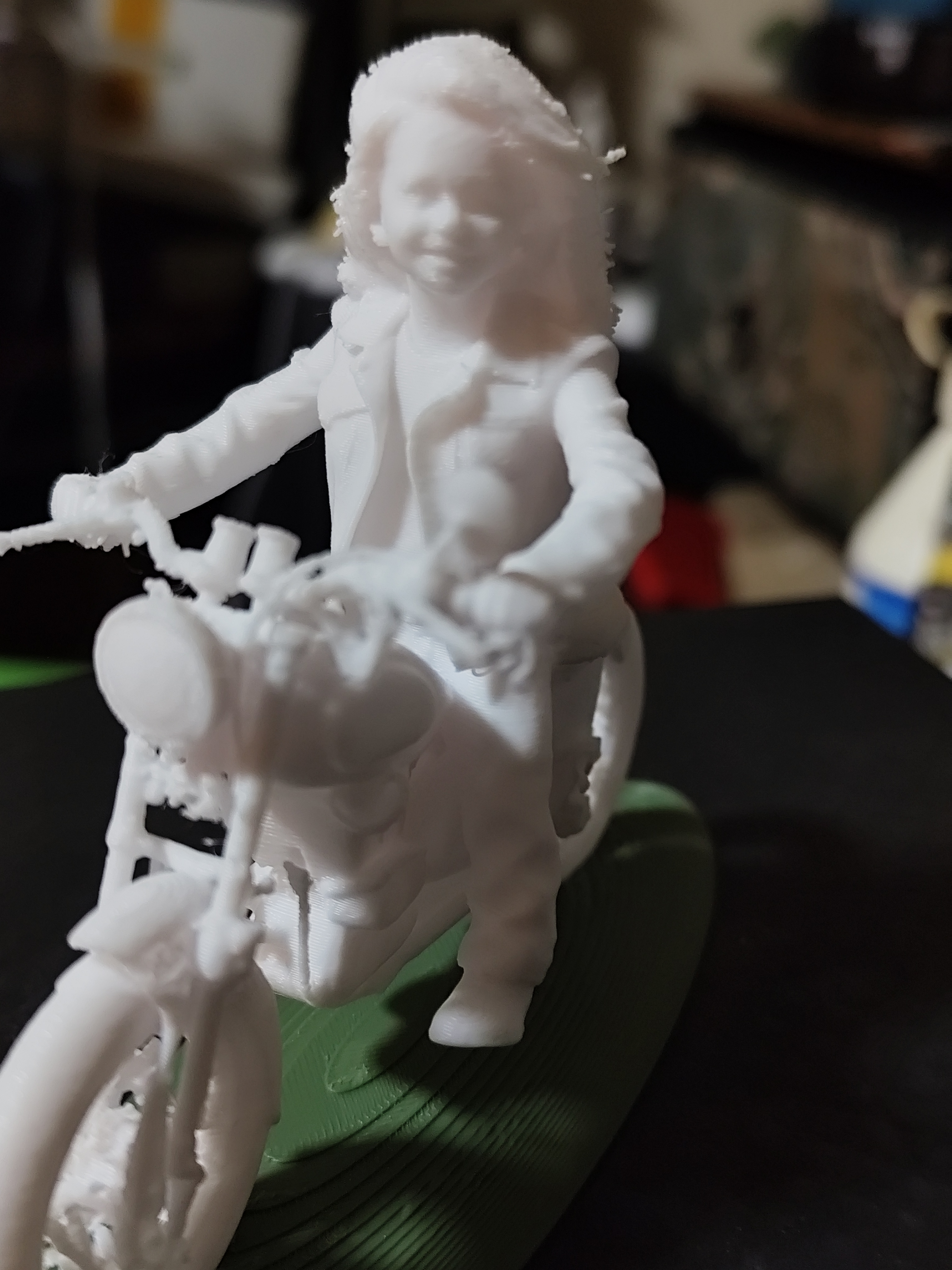 kid on a motorbike