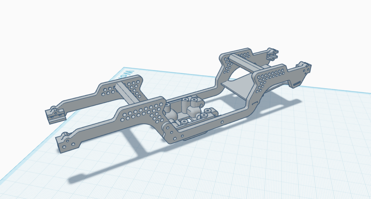 TRX4m LCG Chassis - assembled