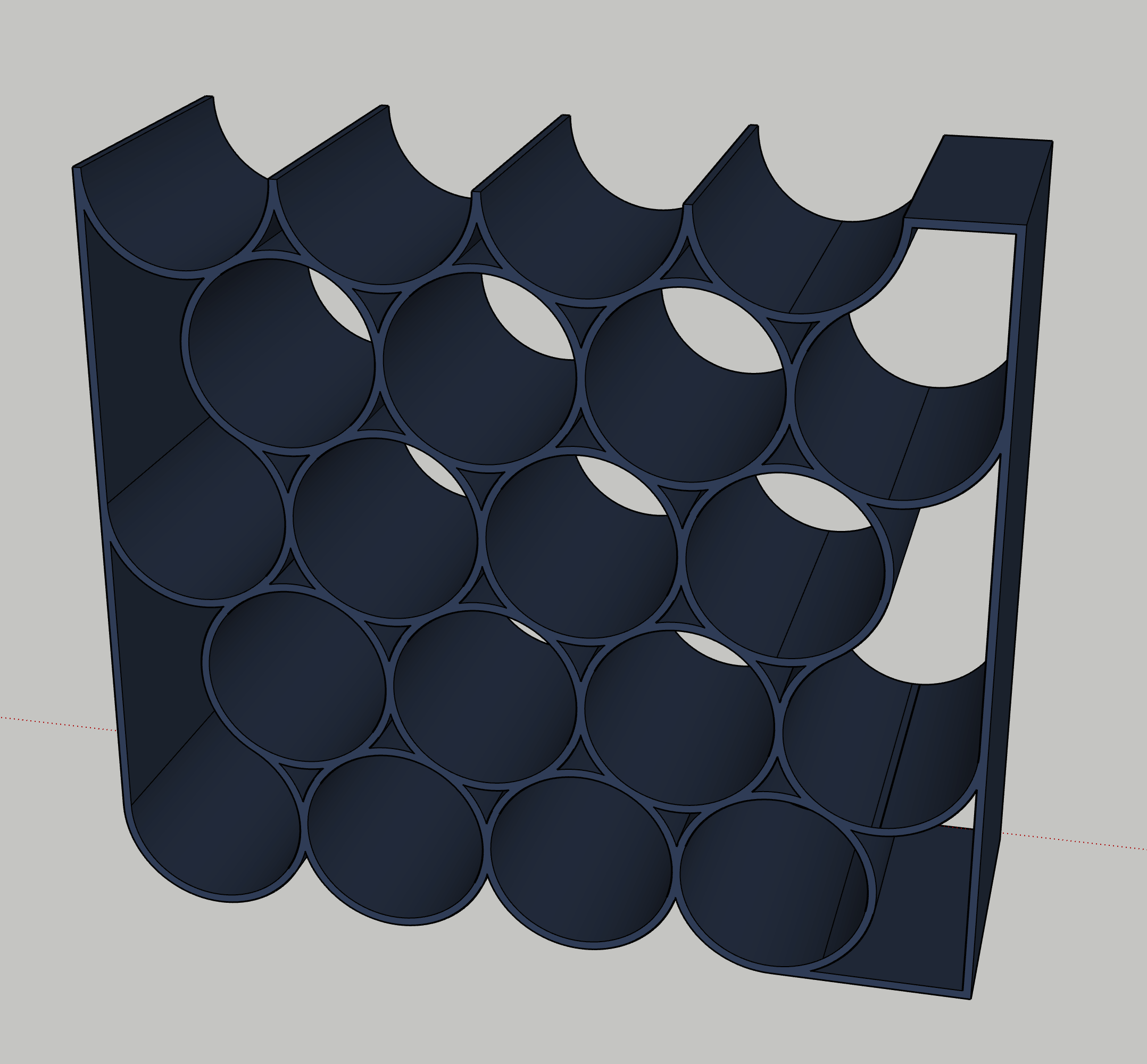 Circular 20 Herb Jar holder