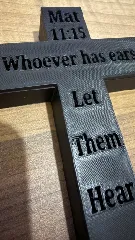 Matthew 11:15 Cross