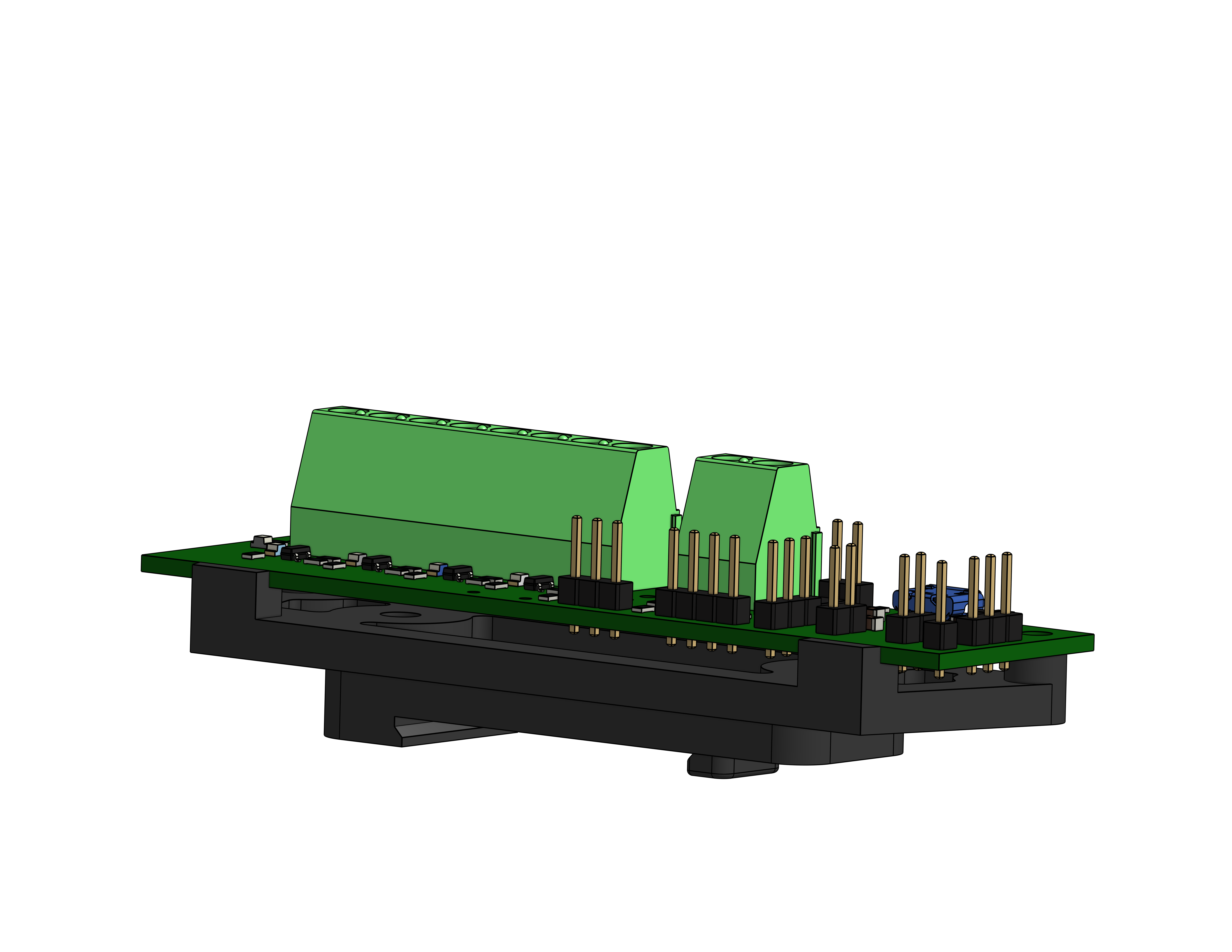 Low Profile Klipper Expander DIN Rail Bracket
