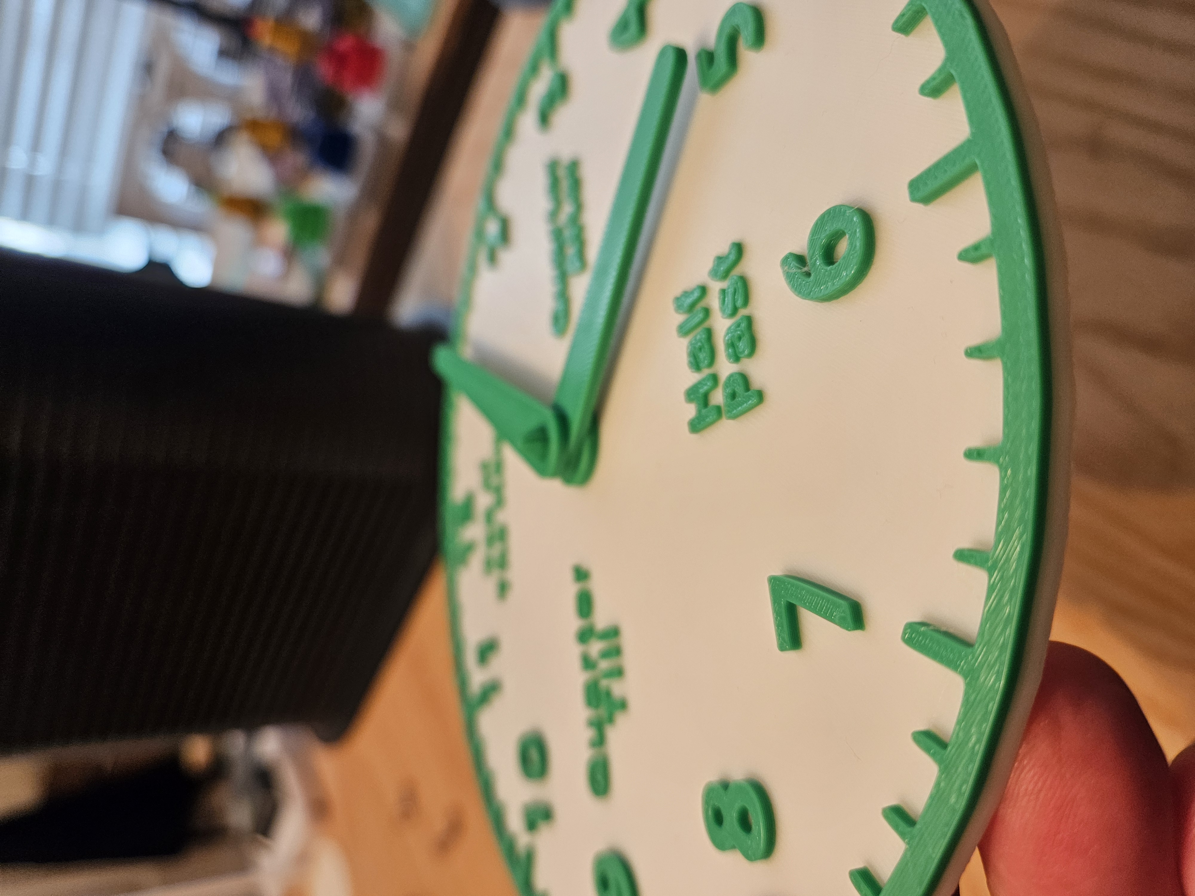 Miniatura 2 do modelo 3D Analog Teaching Clock