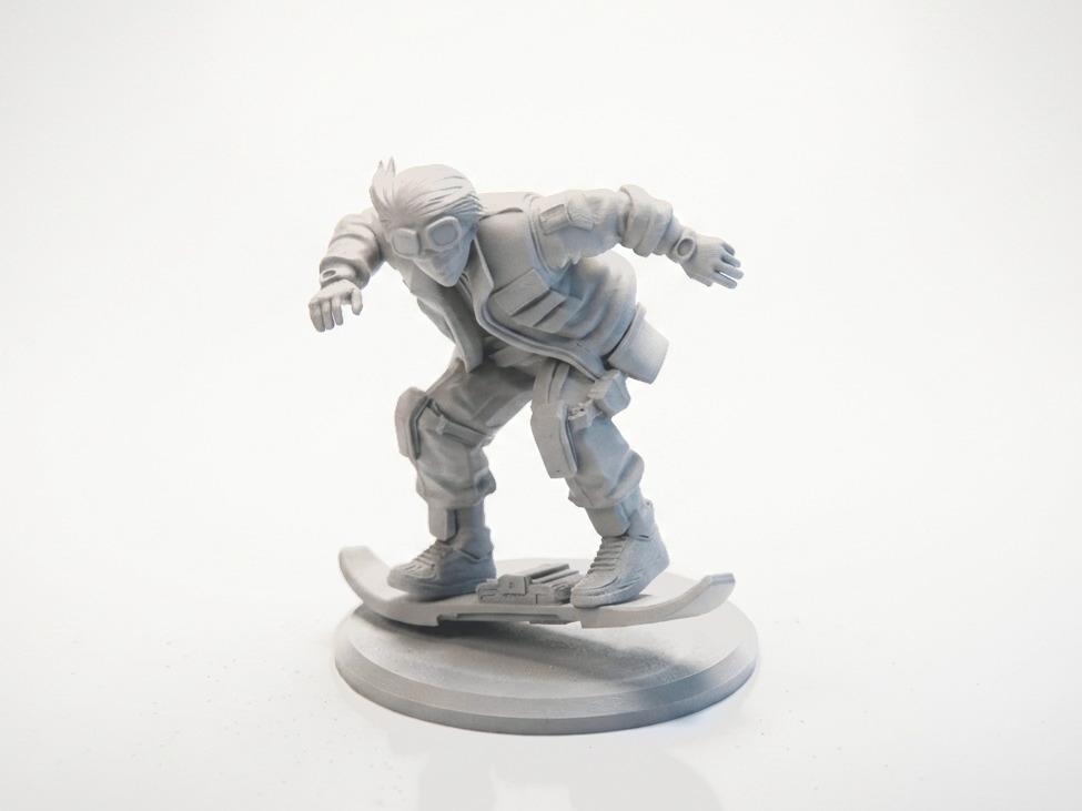 Marty McFly Hoverboard Figurine Movie 3D Printable