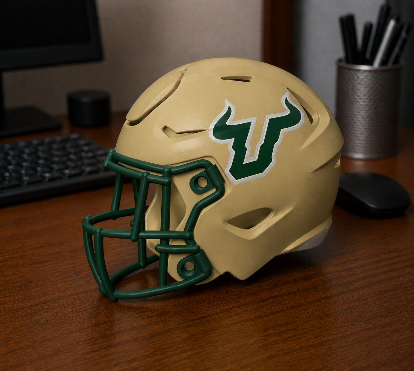 University of South Florida Bulls Football Helmet