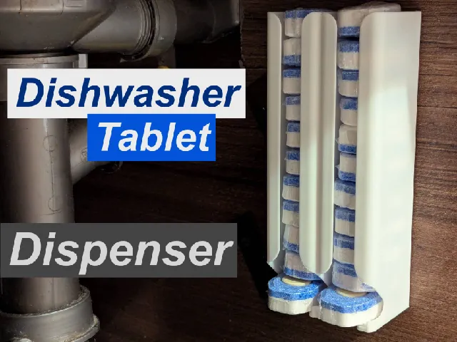 Dishwasher tablet dispenser