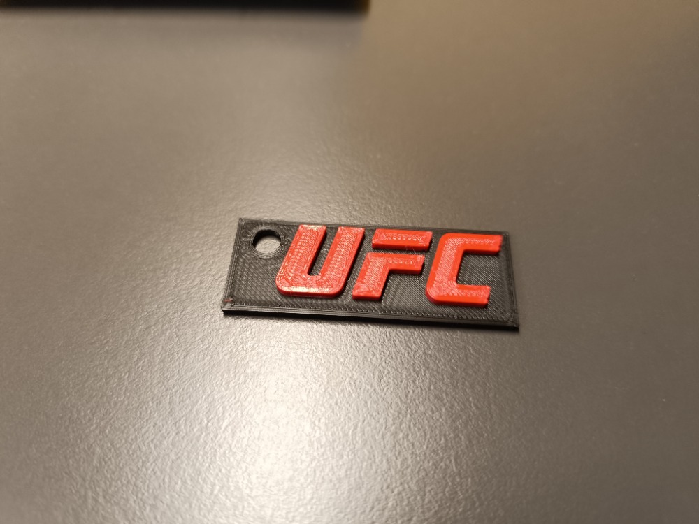 Miniatura 4 do modelo 3D UFC KEYCHAIN