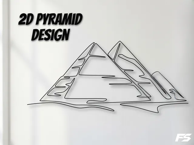 2D pyramid Design