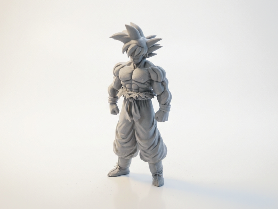 Goku Shirtless Figurine Anime Dragon Ball 3D Printable