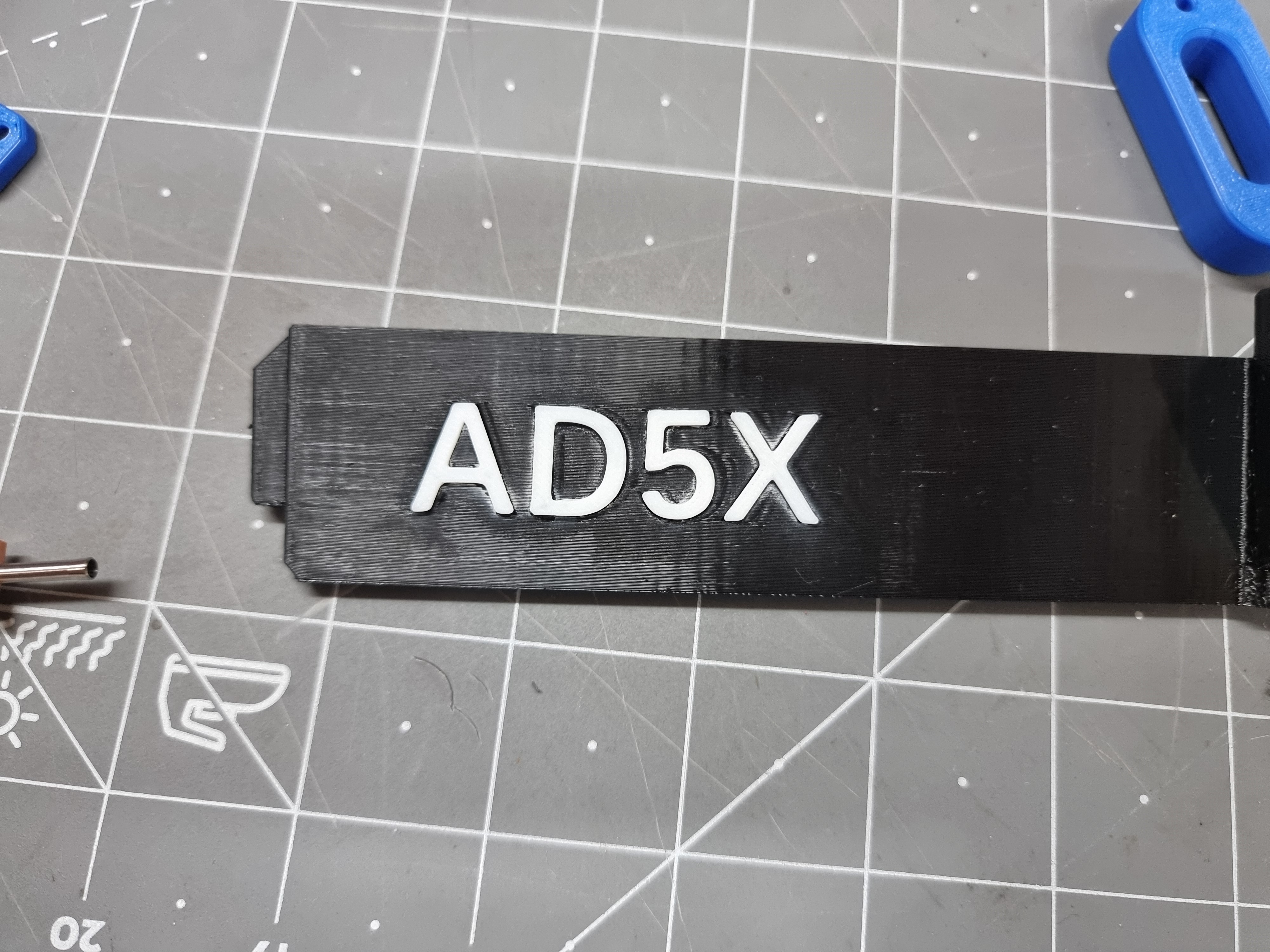 Flashforge AD5X Enclosure Logo Inserts (1mm Low-Profile) — thumbnail 7