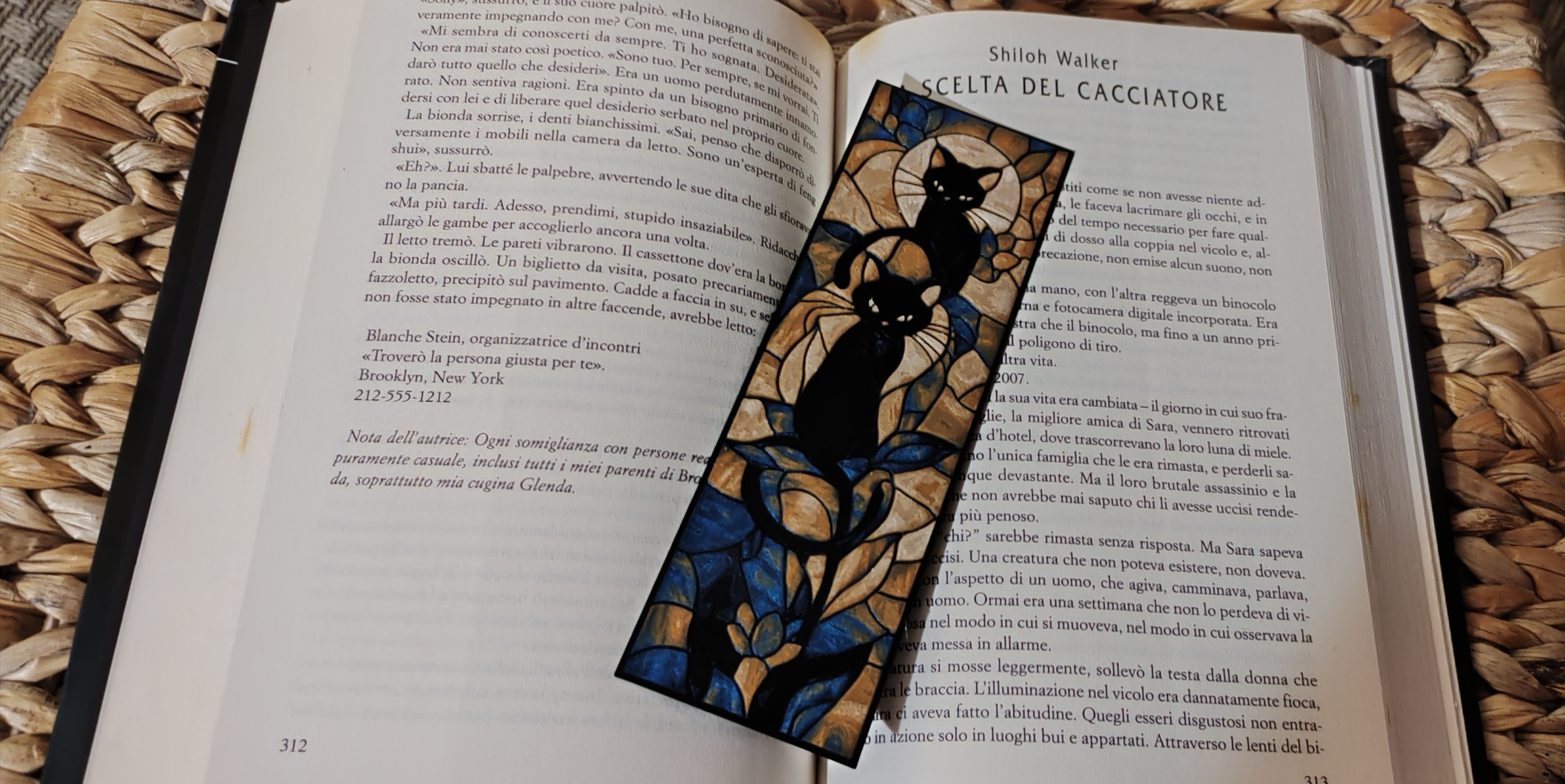 Cats Hueforge Bookmark - Halloween collection