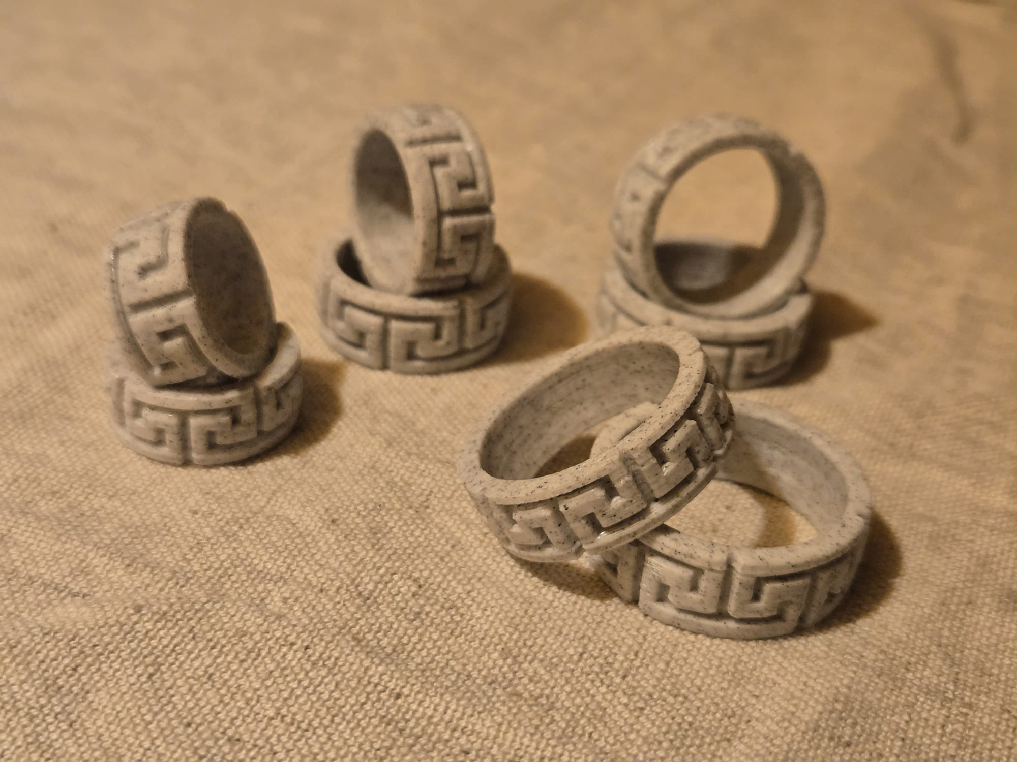 Greek Ring - Jewelry Wearable Art