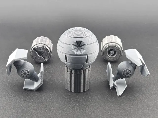 Star Wars Death Star, Darth Vader Tie Fighter, Tie Interceptor - Custom DJ Knobs