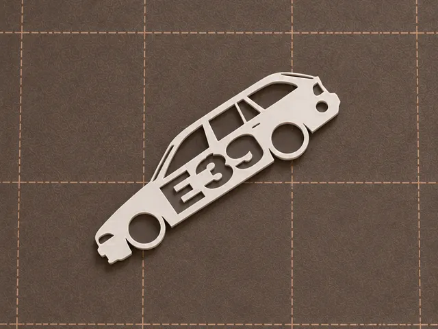 BMW e39 combi wagon keychain