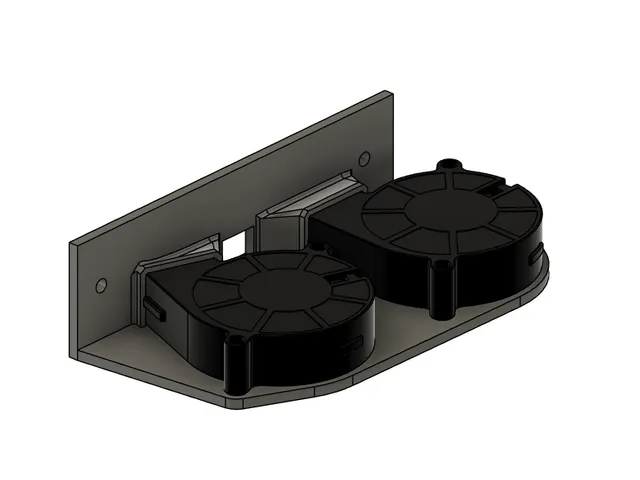 Peopoly Magneto X Electronics Fan Duct for 5015 Blower Fans