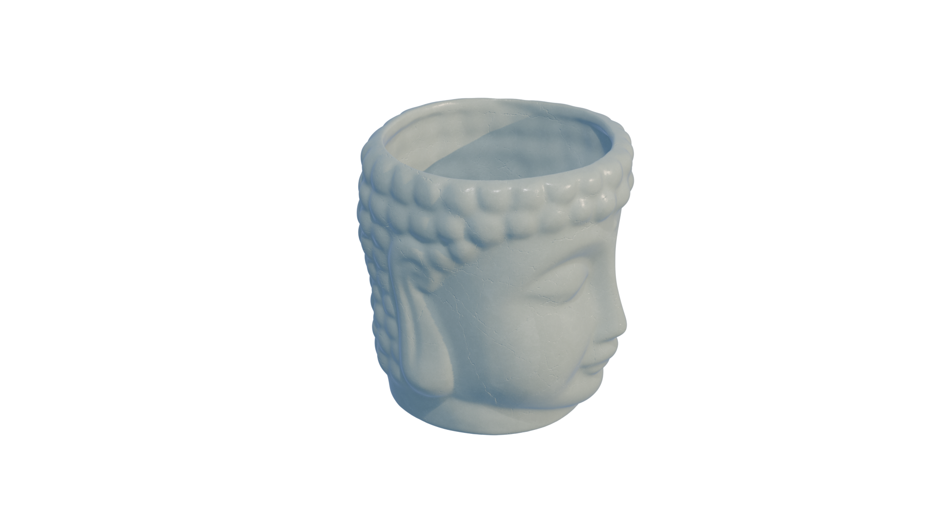 Buddha Vase 3D Scan