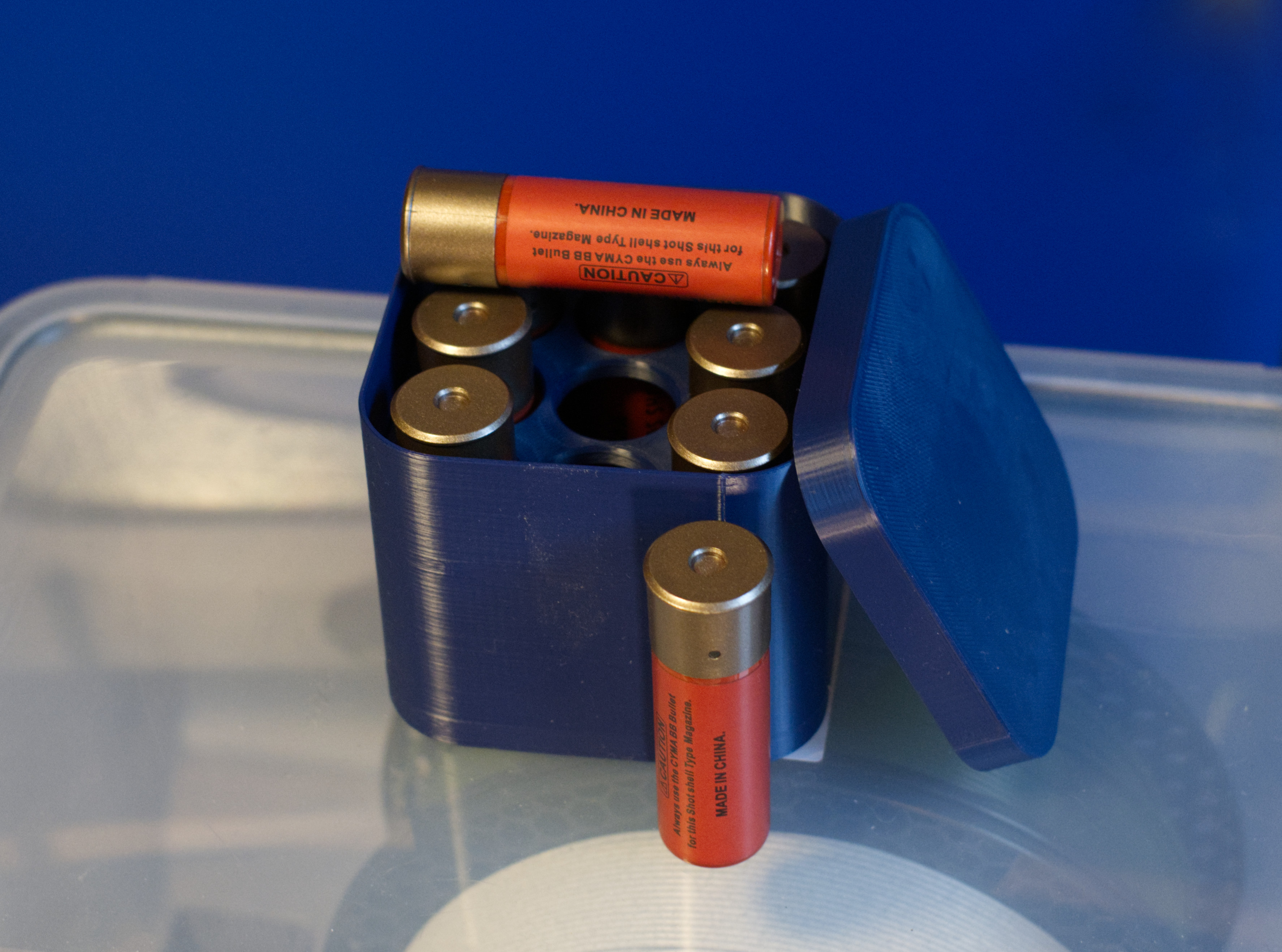 Box for Marui / Cyma type airsoft shells