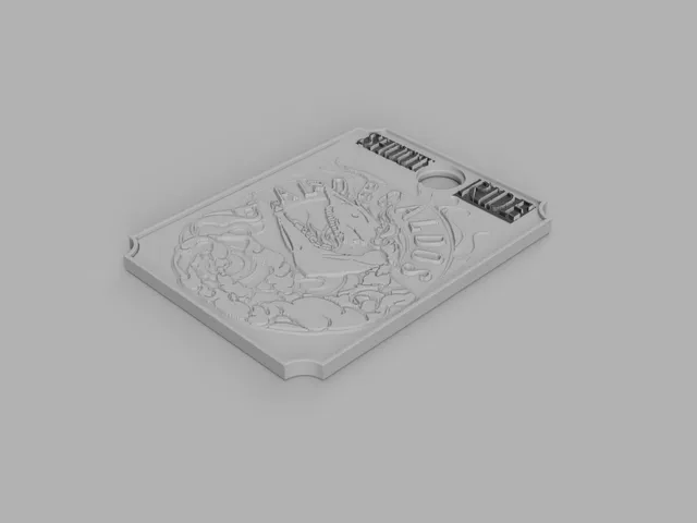 Cyberpunk Aldecaldos keyring