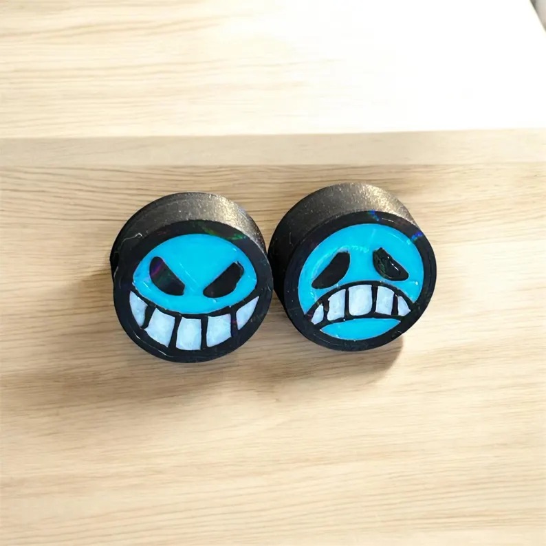 Portgas D. Ace One Piece Happy Sad Beads
