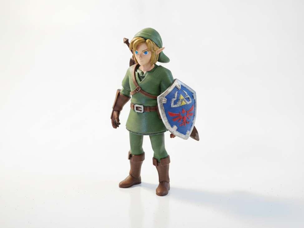 Link Figurine Gaming Hero 3D Printable