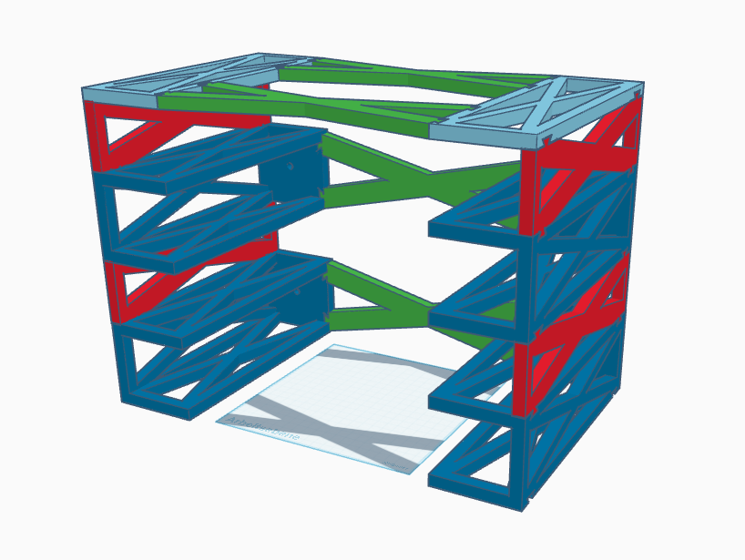 Stackable Organizer Shelving System