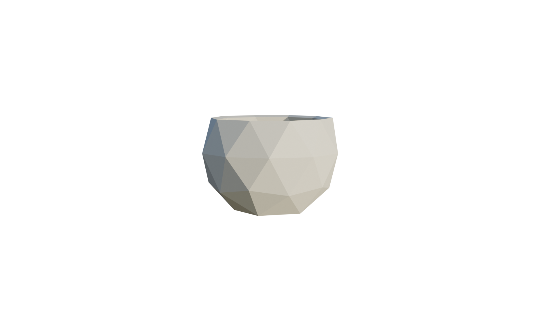 Round/Circle/Spherical Geometric Pot
