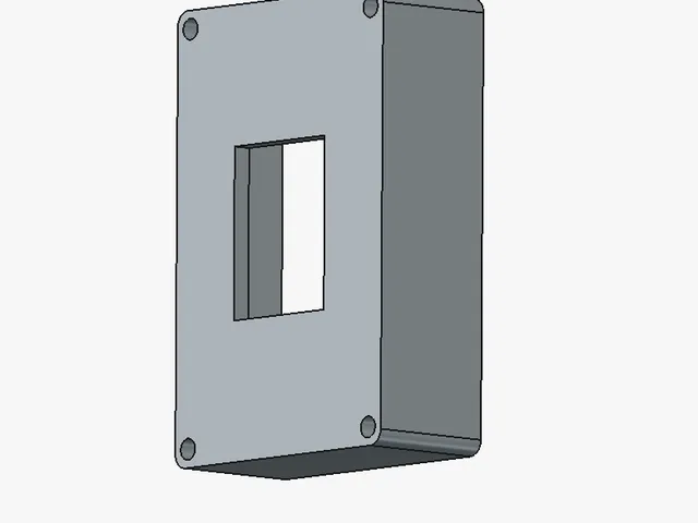 Compact 2-Module DIN Rail Enclosure
