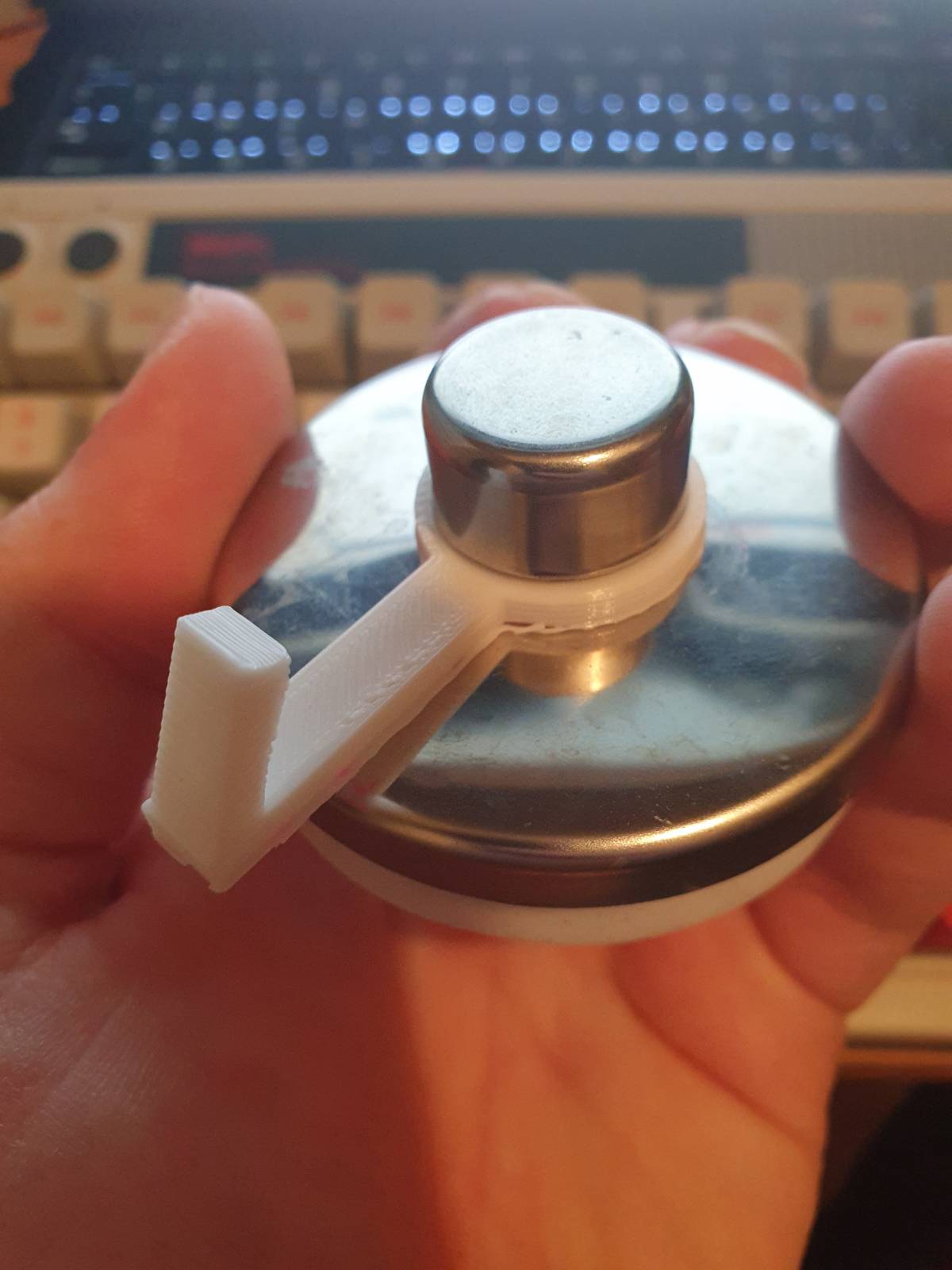 Towel hook for Ikea suction cups