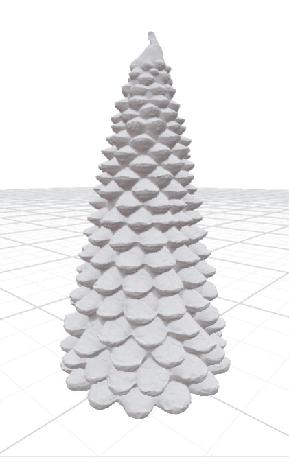 pine cone christmas tree