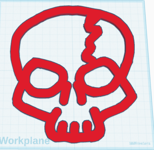 Skull wall art