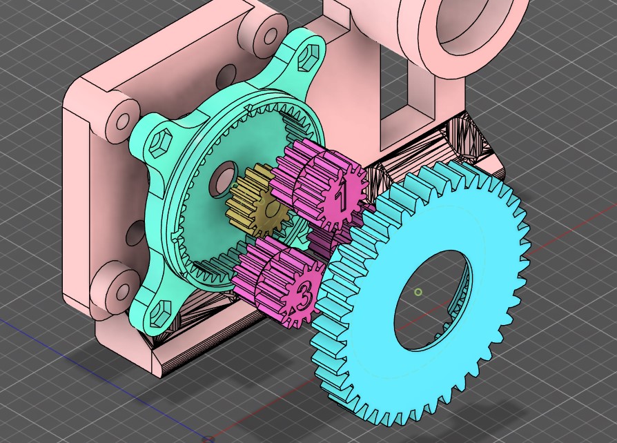 Recreator3D - MK6 - Planetary Gear Upgrade