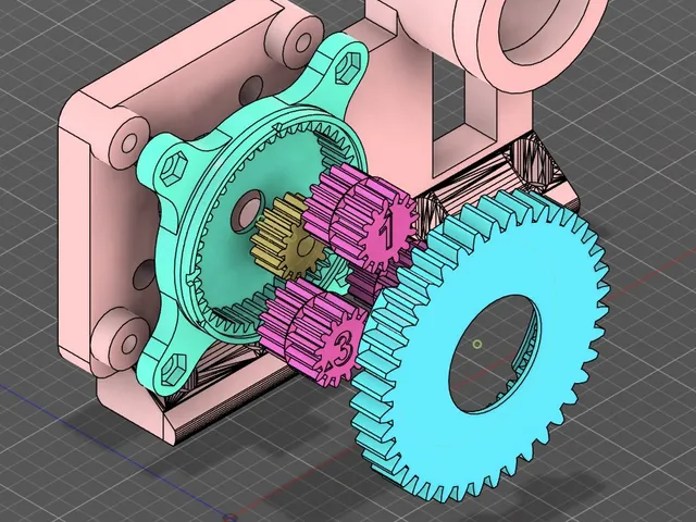 Recreator3D - MK6 - Planetary Gear Upgrade