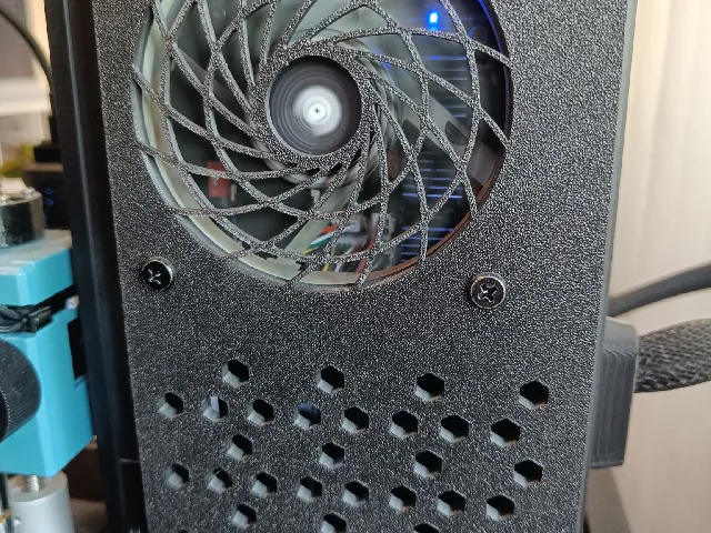 Sovol - MBO cover for 80 mm FAN - with Noctua High-efficiency fan-grill - for Sovol SV06 ACE