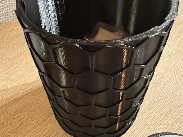 Fire Starter Container – Diamond Pattern Twist Lid