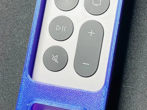 CharZam Apple TV remote holder for bicycle handlebar