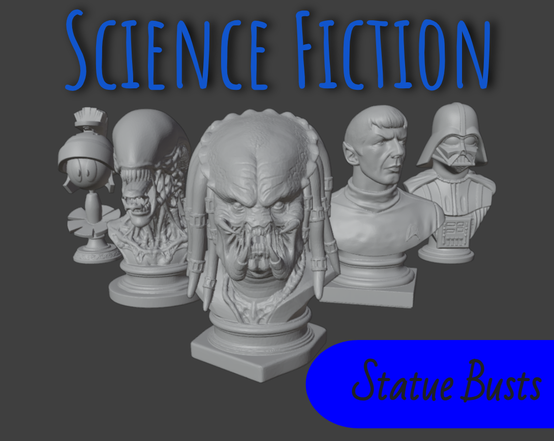 Sci-Fi Character Busts