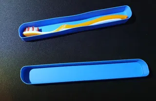 Fast but attractive toothbrush case