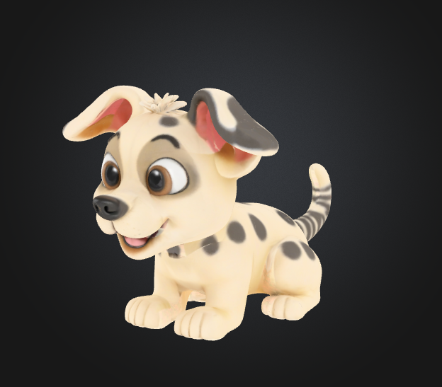 Happy Dog (IA Generated)