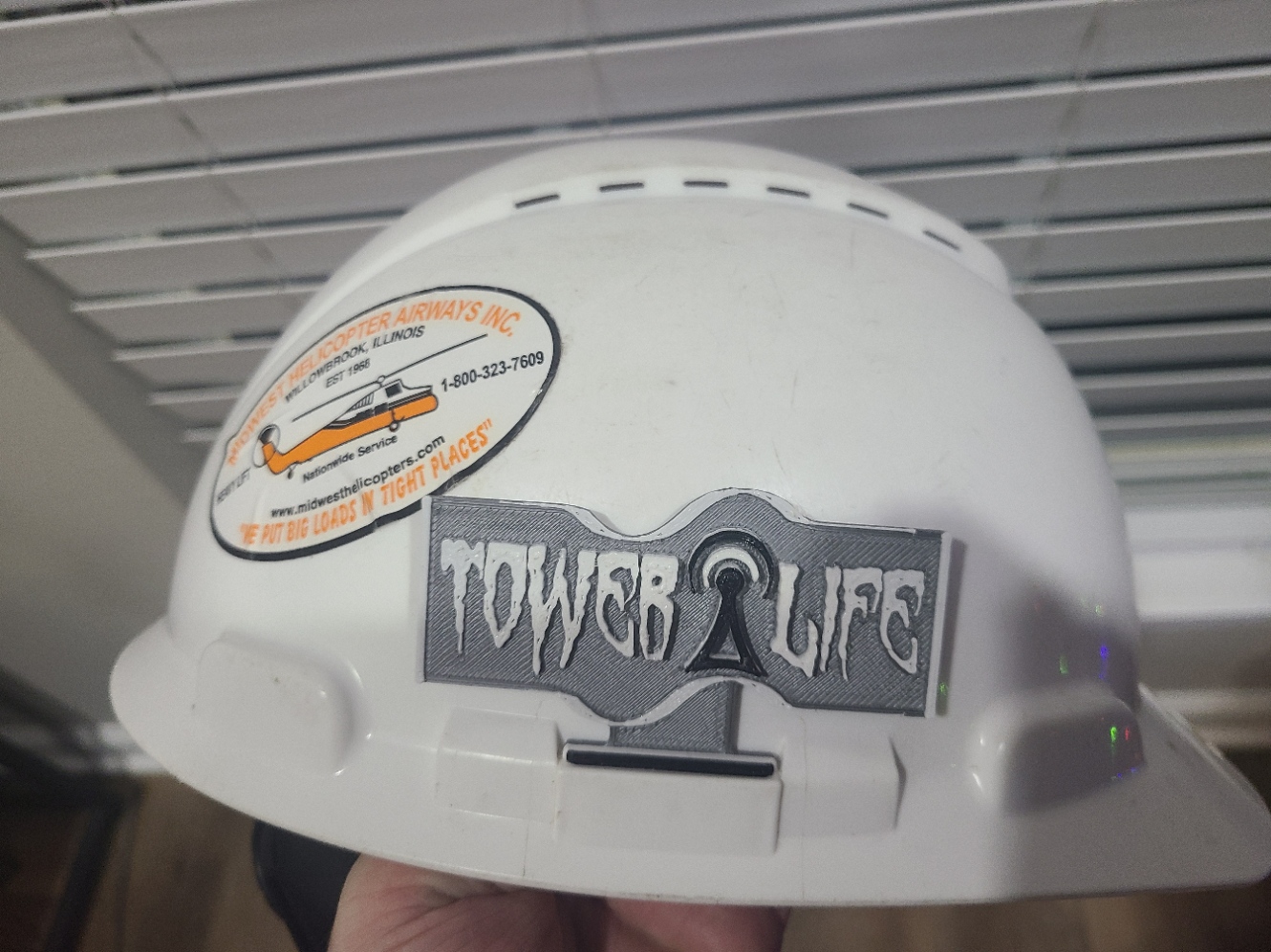 Tower Life Hard Hat Clipin