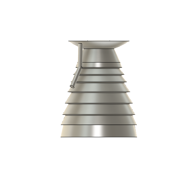 Simple rocet engine