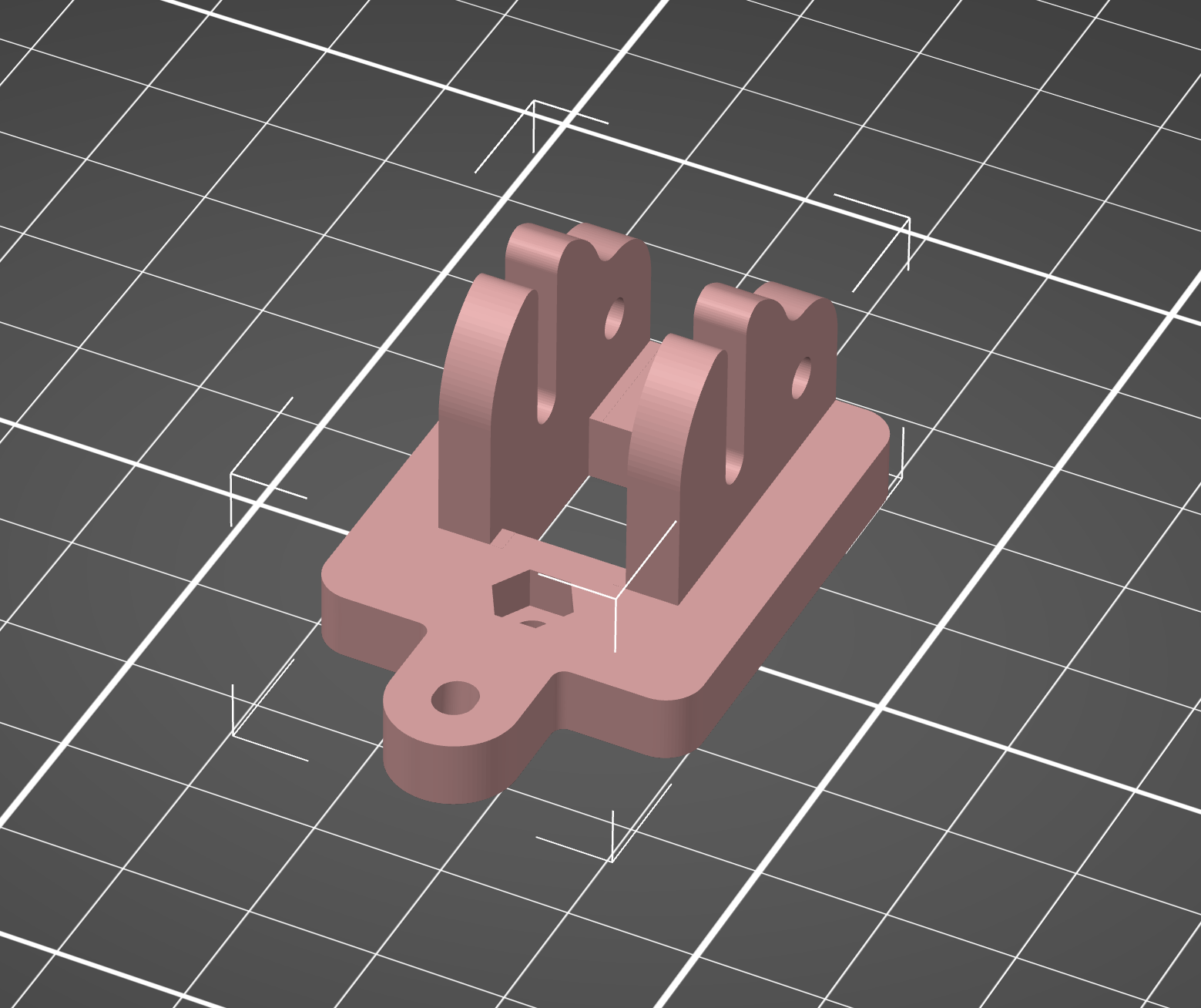 Genuine Gates 20T GT2 Idler Base for Goyetus's Y-Axis Tensioner
