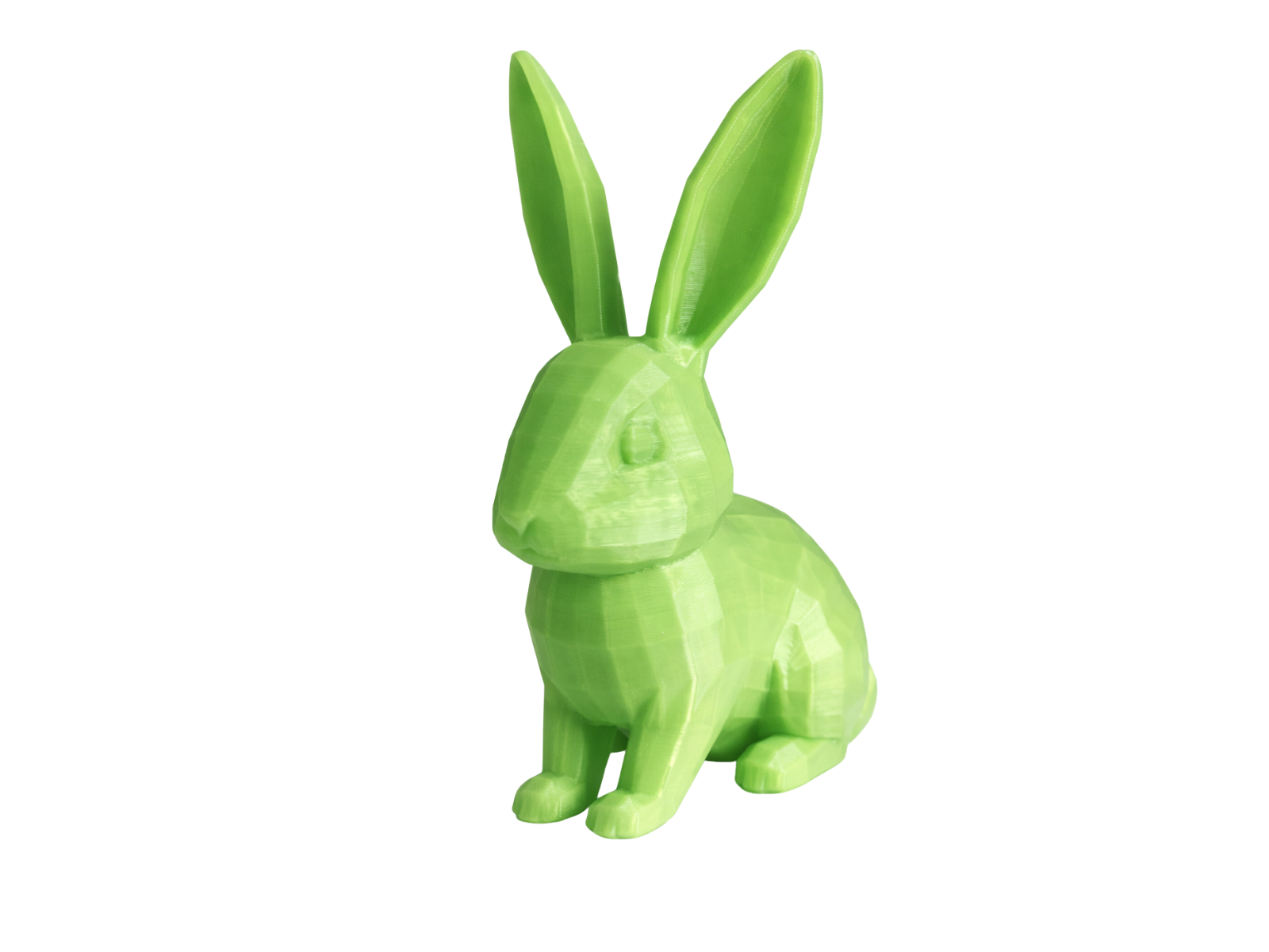 Cute Low Poly Rabbit – Smooth Bunny Decoration