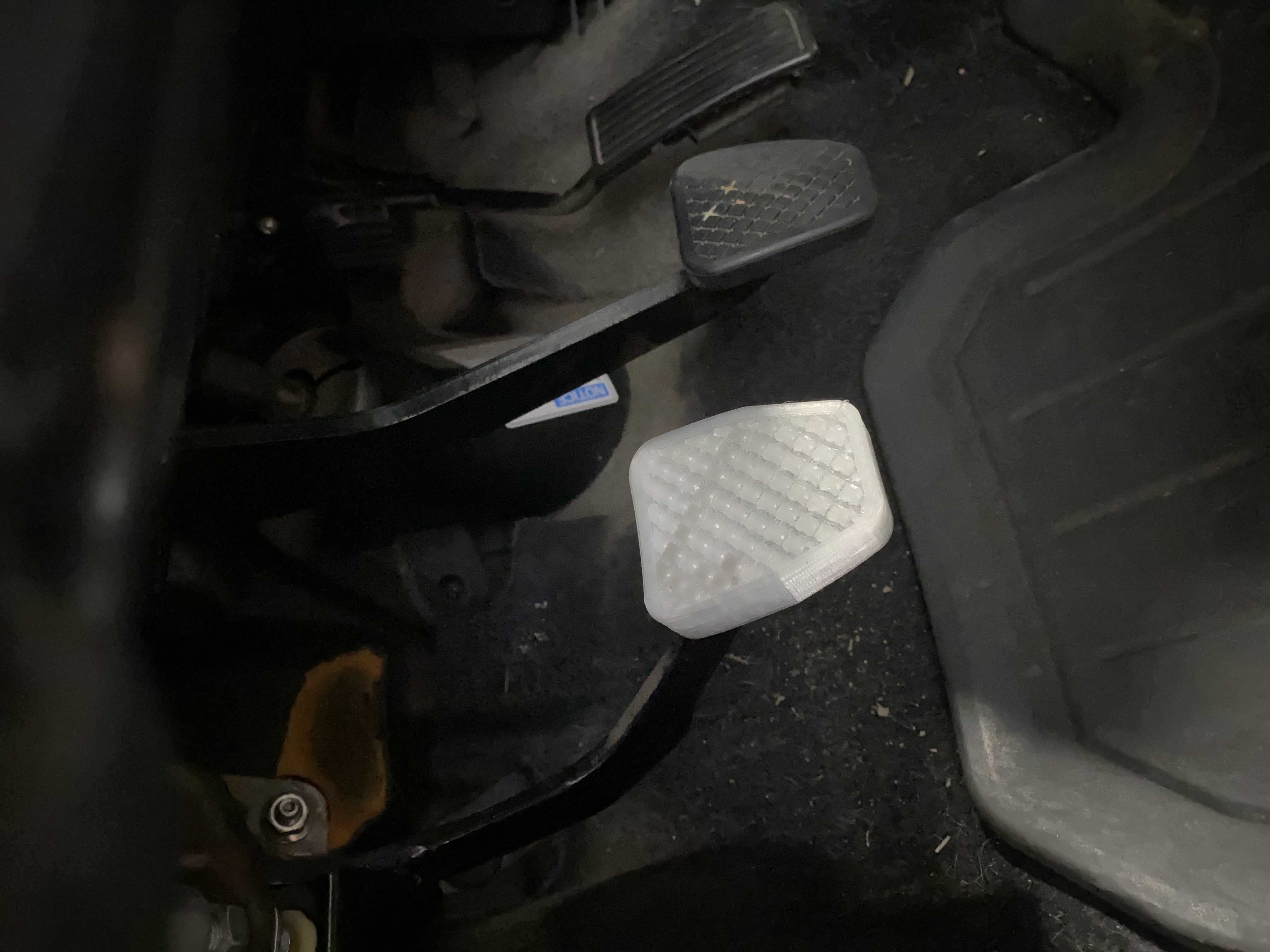 Honda Clutch / Brake Pedal Cover Pad