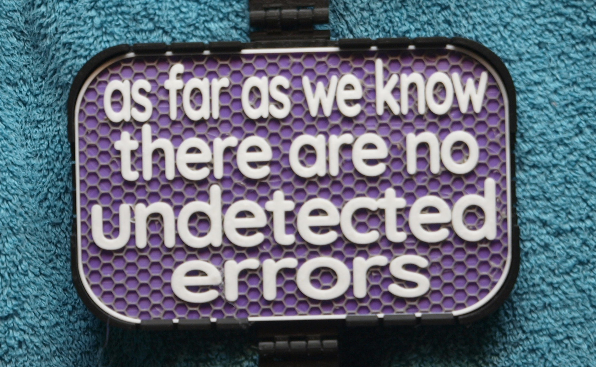 Undetected Errors sign