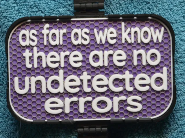 Undetected Errors sign