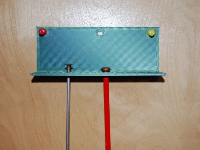 Wall Mounted Knitting Needle rack